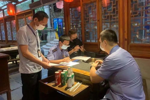 防疫不松懈，薌城區市場監管局開展餐飲服務從業人員佩戴口罩突擊檢查